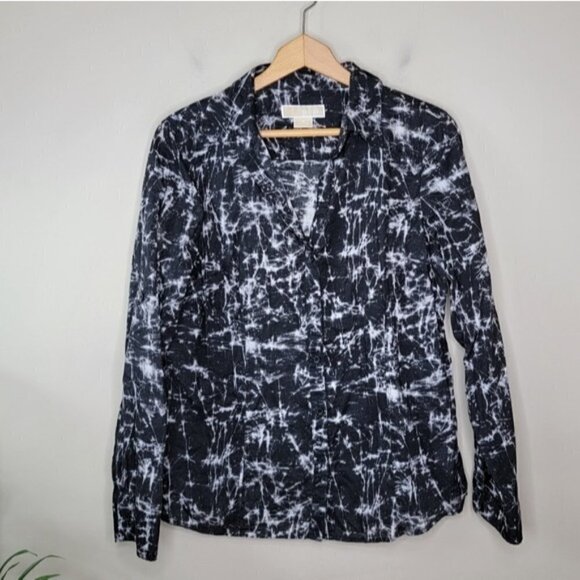 MICHAEL Michael Kors | Tie Dye Button Up Shirt - Picture 1 of 4